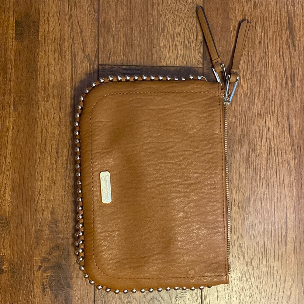 Jessica Simpson Studded Western Style Saddle Bag Purse